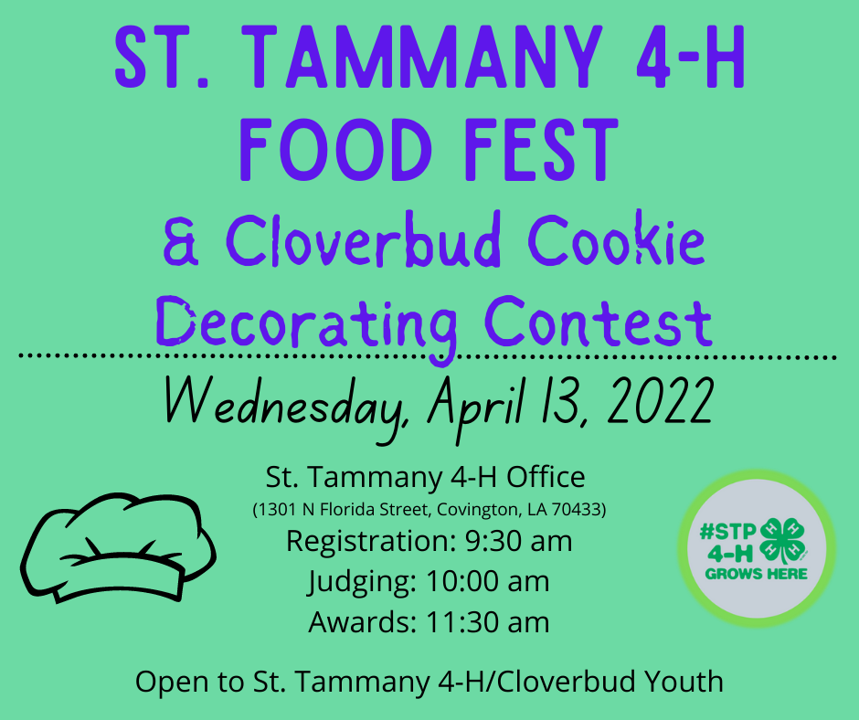 2022 St. Tammany 4-H Food Fest